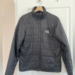 North Face light weight winter coat, black, size S
